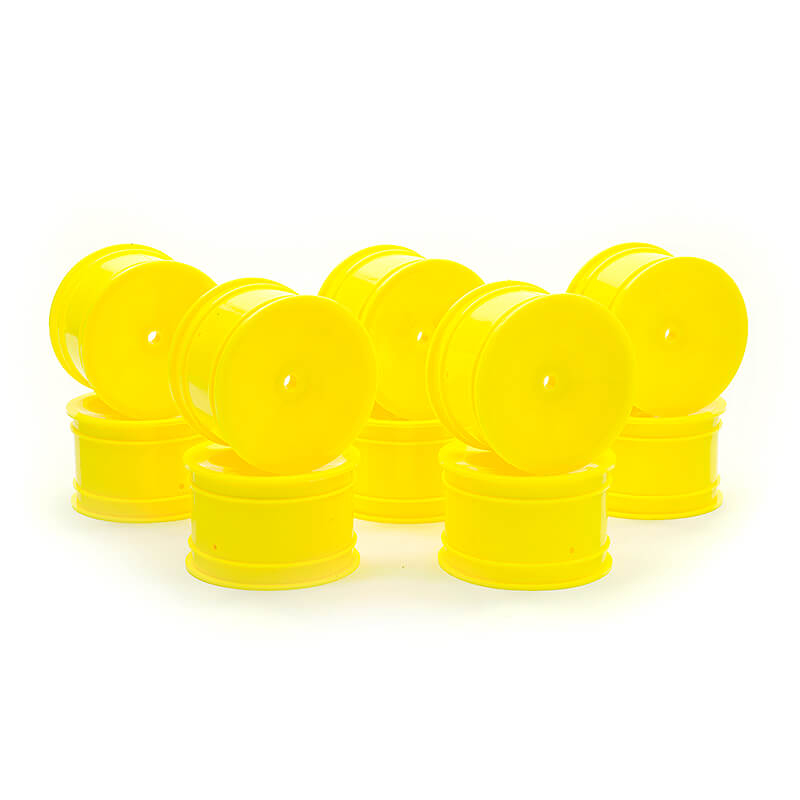 Centro 1/10 Dished Buggy Rear Wheel Yellow - 5 Pairs
