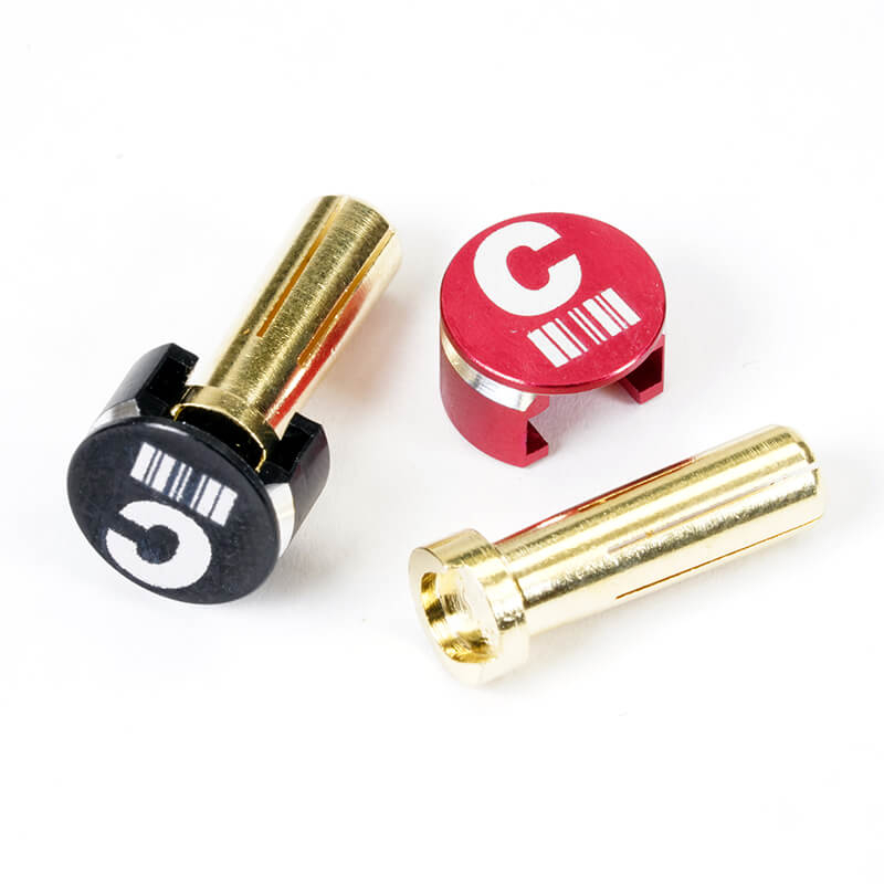 Centro Lowpro Heatsink Plug Connector Grips W/5mm Bullets