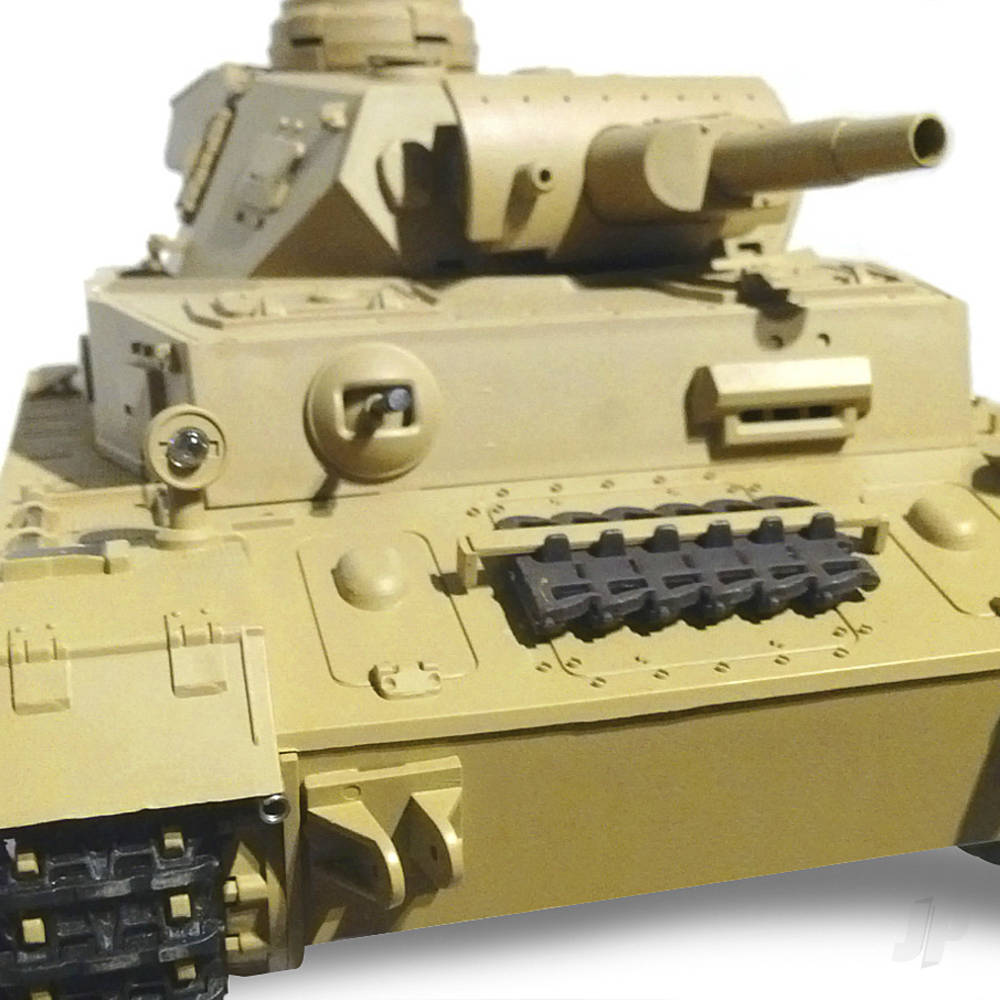 1:16 Dak PZKPFW.IV AUSF. F-1 with Infrared Battle System (2.4GHz + Shooter + Smoke + Sound)-3