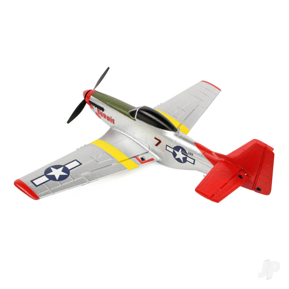 Top RC Mini P-51 (Red Tail) RTF – Mode 1 (450mm)-10