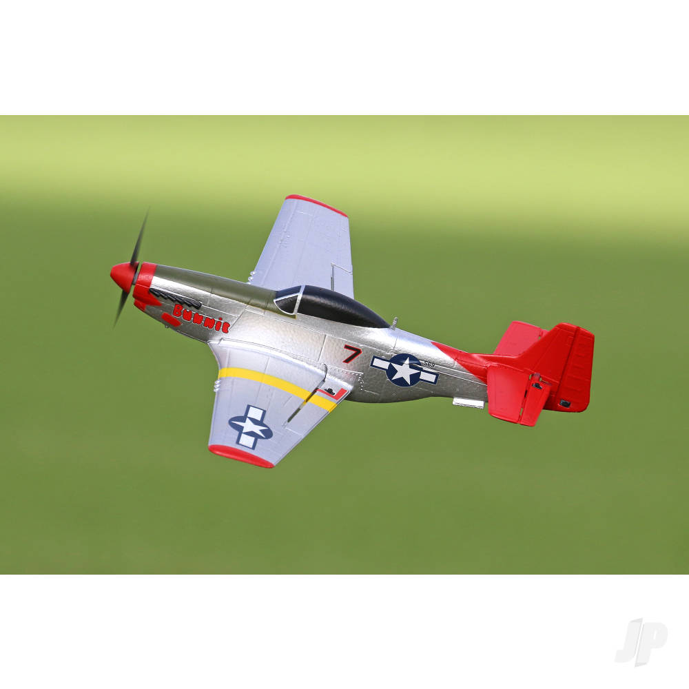 Top RC Mini P-51 (Red Tail) RTF – Mode 1 (450mm)-13