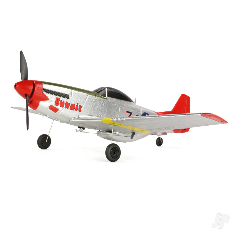 Top RC Mini P-51 (Red Tail) RTF – Mode 2 (450mm)-3