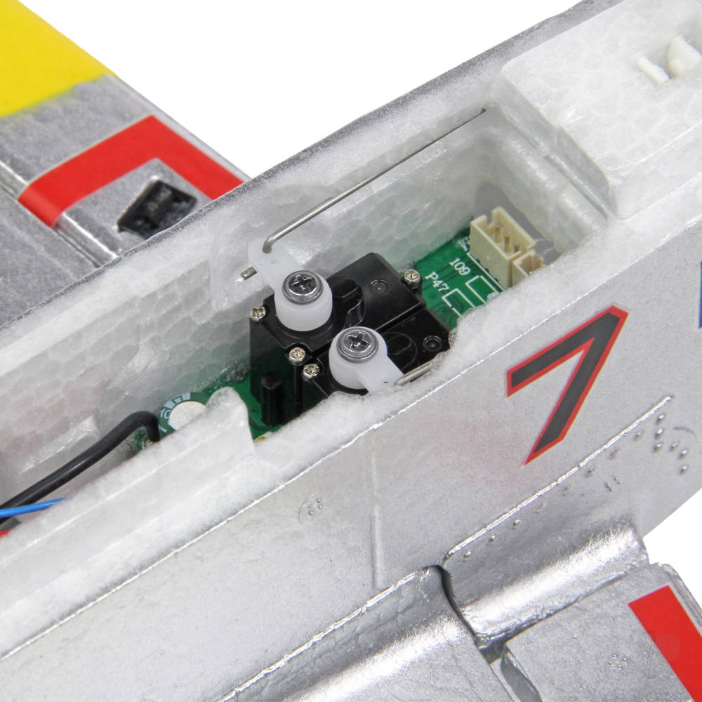Top RC Mini P-51 (Red Tail) RTF – Mode 2 (450mm)-8