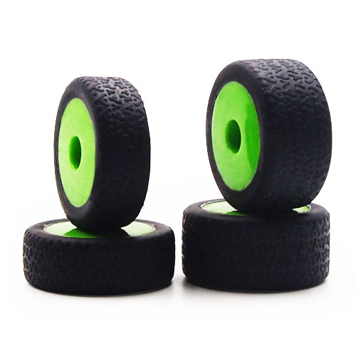 Carisma Gt24b Green Wheels/ Tyres Mounted