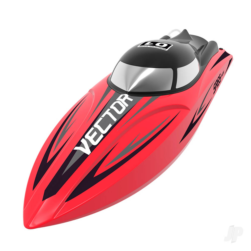 Volantex Vector SR65 Brushed RTR Racing Boat (Red)