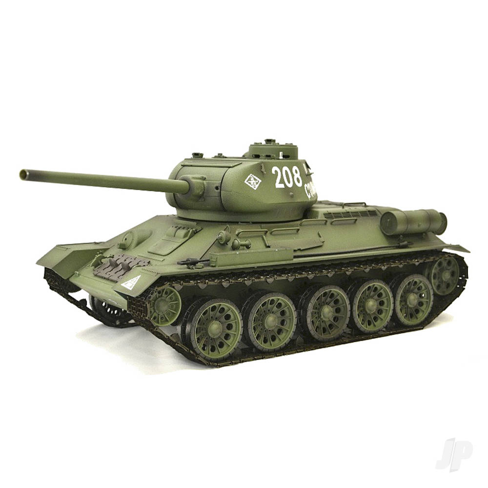 116-russian-t-34-85-with-infrared-battle-system-24ghz-shooter-smoke-sound-metal-gearbox