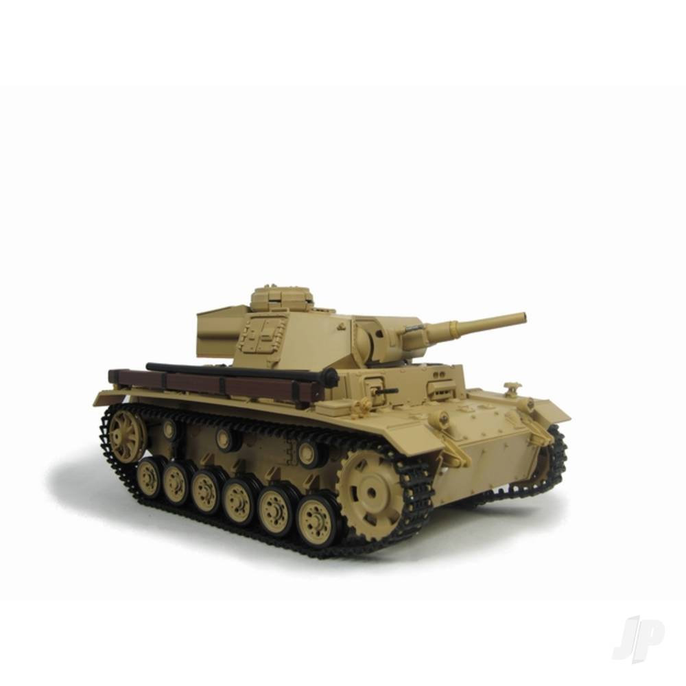 1:16 German Tauch Panzer III (2.4GHz + Shooter + Smoke + Sound)-3