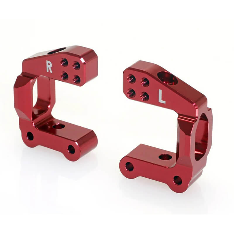 Cen Racing Steering Hub Carriers L/r Cnc Aluminium (1/8th Puma Rally1)
