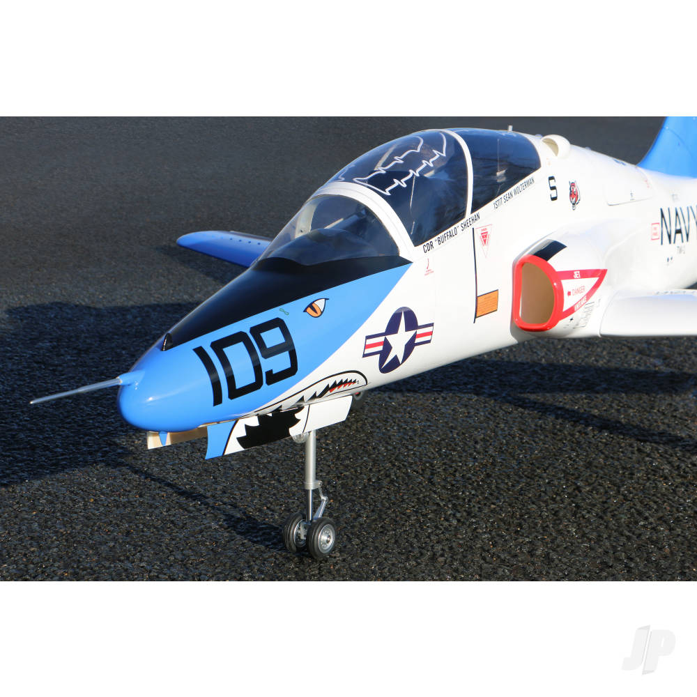 T-45 Goshawk 8 kg Turbine Composite Jet (PNP + smoke, no turbine) Blue-4