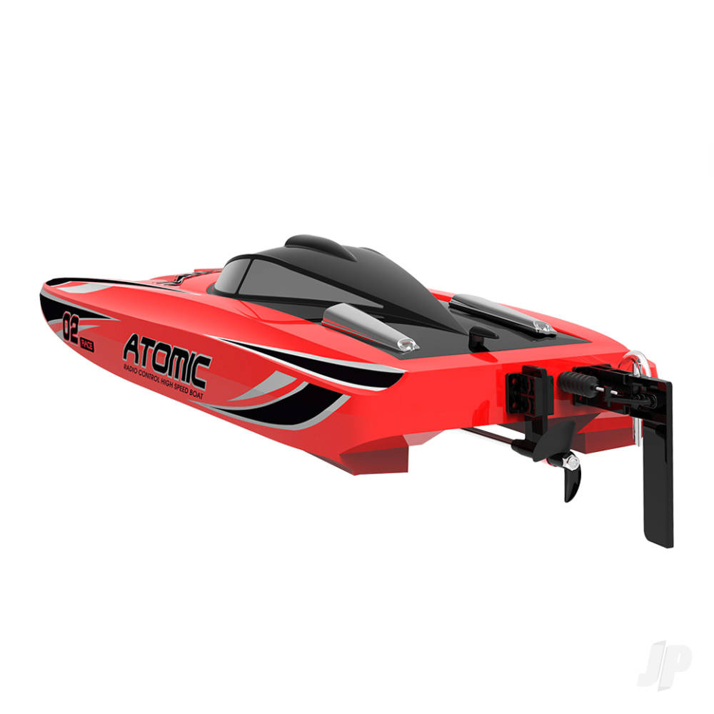 Volantex Atomic Cat 70 Brushless ARTR Racing Boat (Red)-3