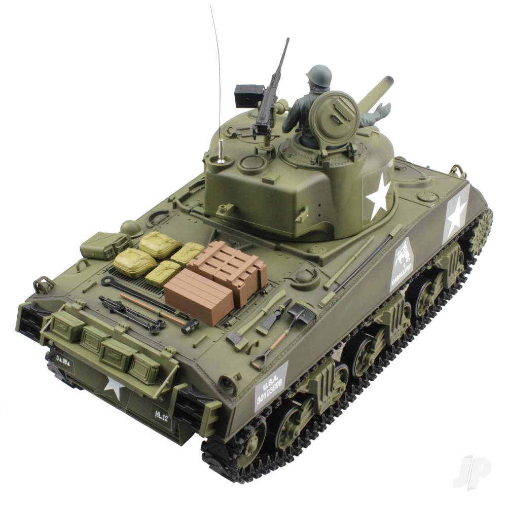 henglong-116-us-medium-tank-m4a3-sherman-with-infrared-battle-system-24ghz-shooter-smoke-sound-metal-gearbox