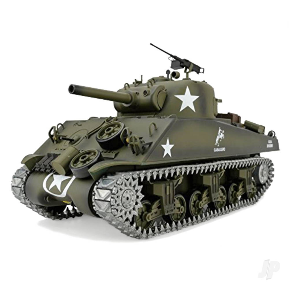 116-us-medium-tank-m4a3-sherman-with-infrared-battle-system-24ghz-shooter-smoke-sound-metal-gearbox-metal-tracks-sprocket-idler