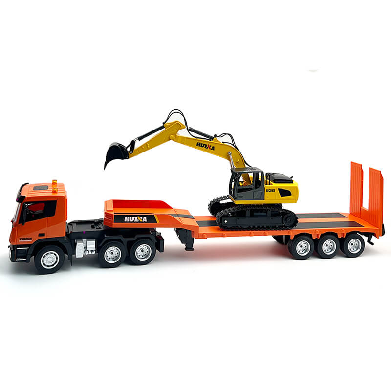 huina-9ch-rc-platform-trailer-6ch-excavator-24g-set-124