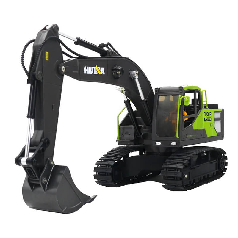 huina-24g-11ch-rc-excavator-green-680176-turntable-wsmoke