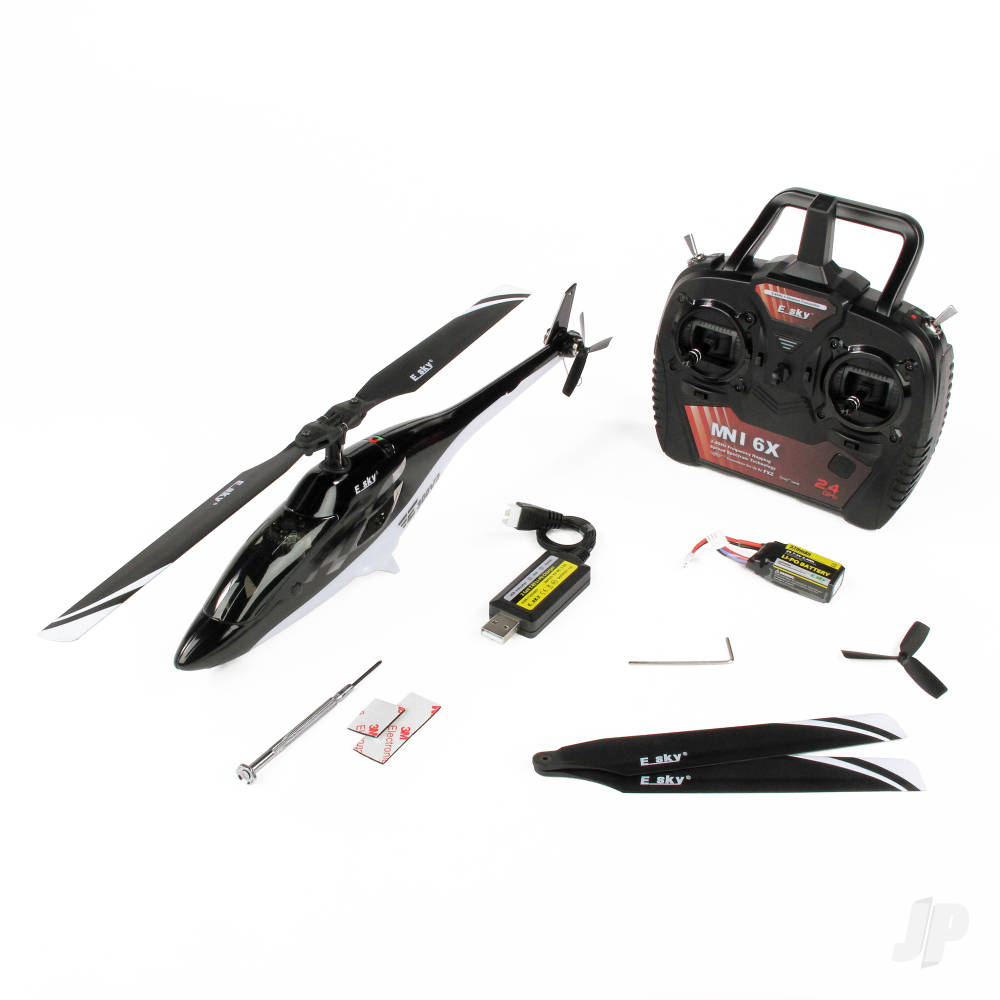 ESKY 300 V2 RTF Fixed Pitch Flybarless Helicopter, Mode 2-3