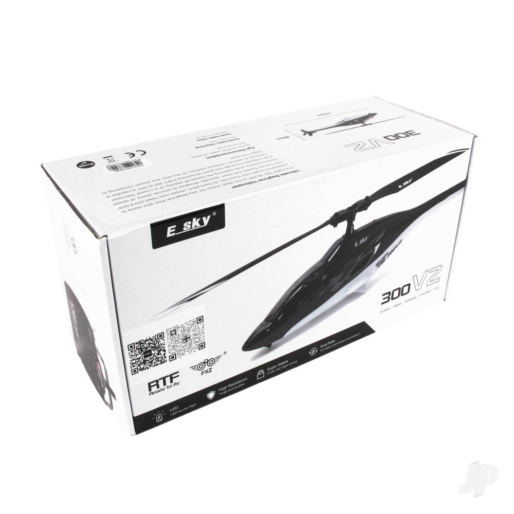 ESKY 300 V2 RTF Fixed Pitch Flybarless Helicopter, Mode 2-10
