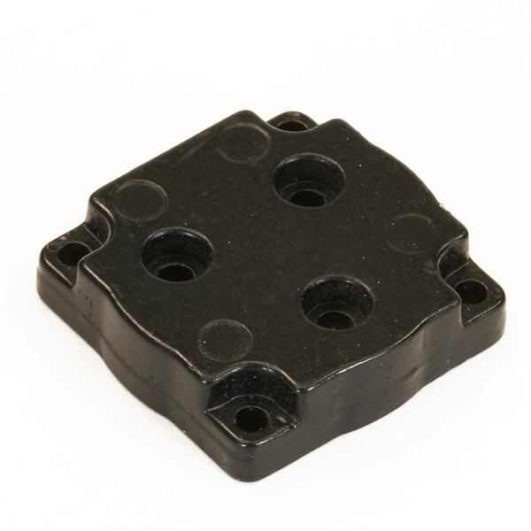 Huina K336 Motor Cover, Zinc Alloy, Black
