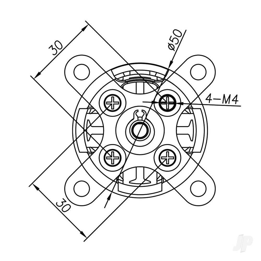 Radient Brushless Motor 5045 720KV (3-5S)-5