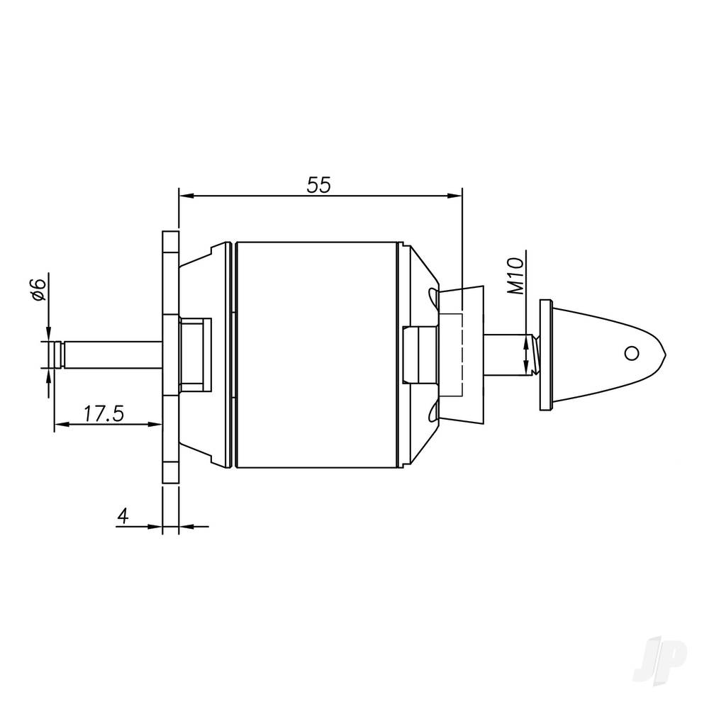 Radient Brushless Motor 5055 760KV (3-5S)-3