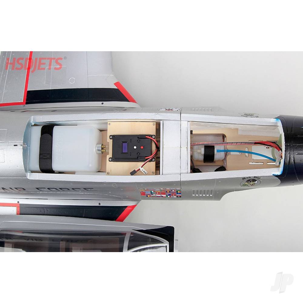 T-33 8kg Turbine Foam Jet, Thunderbirds (PNP, no turbine) XT60-11