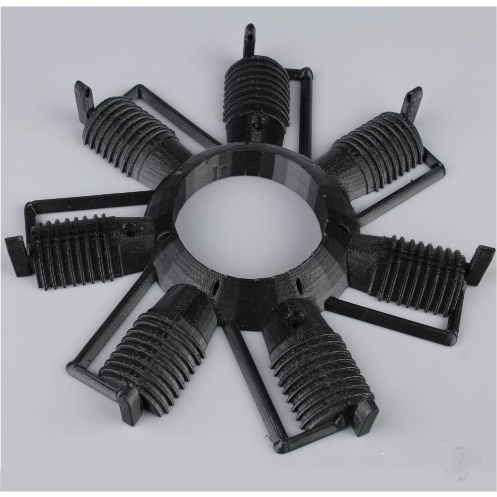 ScaleBitz 1:6 Scale WWI 7-Cylinder Rotary Engine (155mm 6 1/8in)