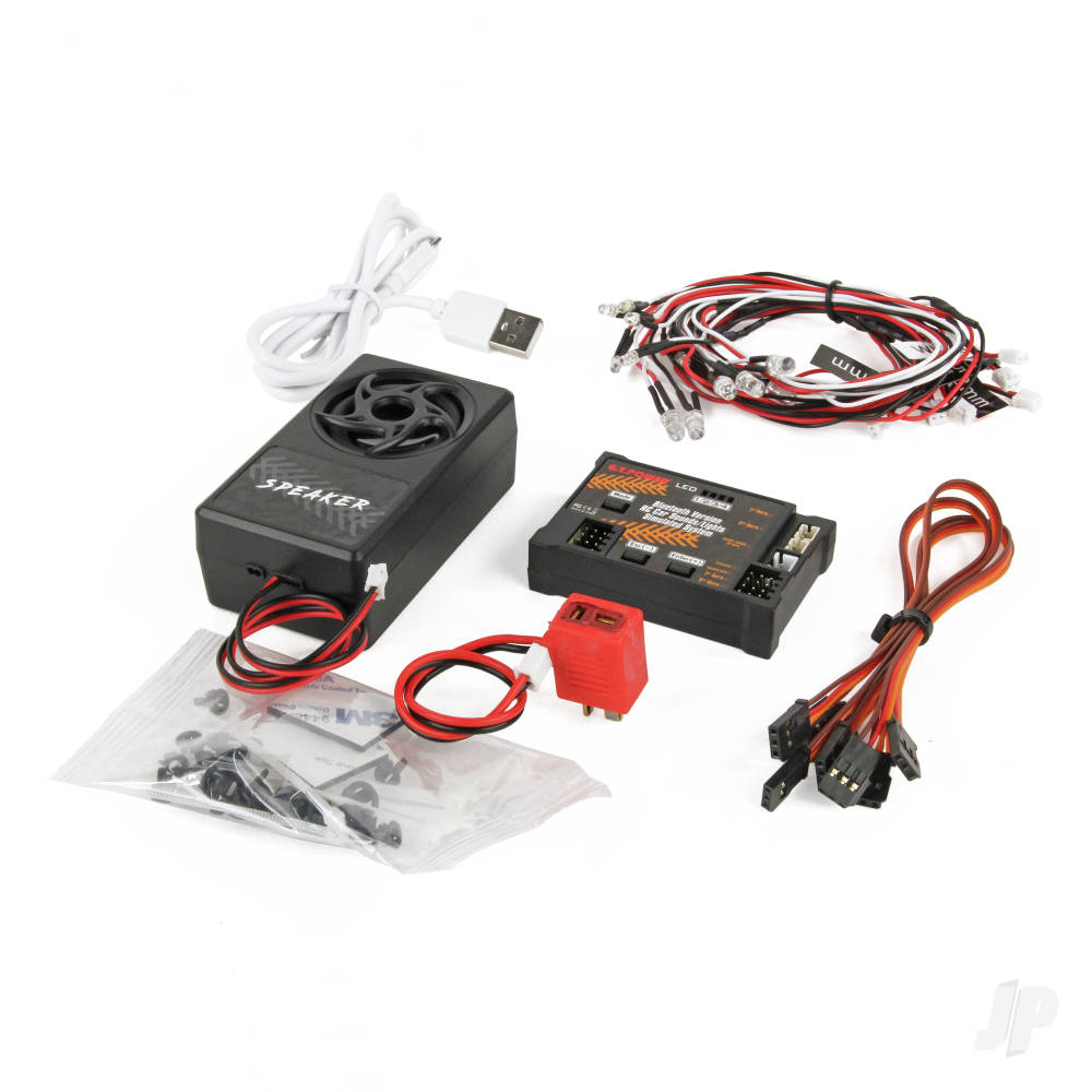 GT Power Bluetooth Car Sound and Light System
