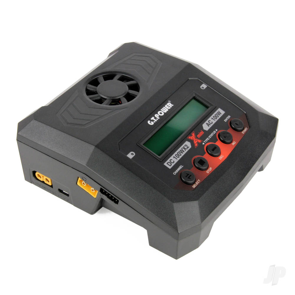 GT Power X2 Mini Charger 100W AC / 100W x2 DC (UK)-2