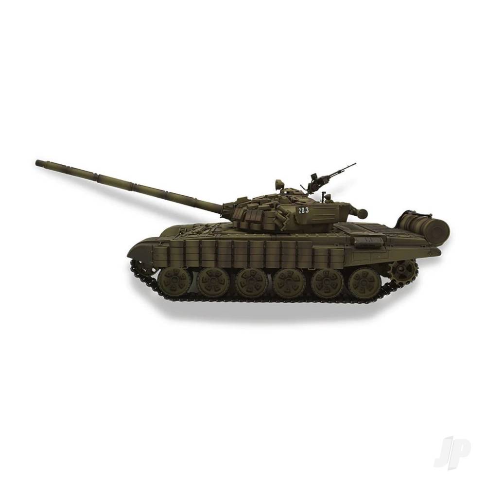 1:16 Russian T-72 with Infrared Battle System (2.4GHz + Shooter + Smoke + Sound)-4