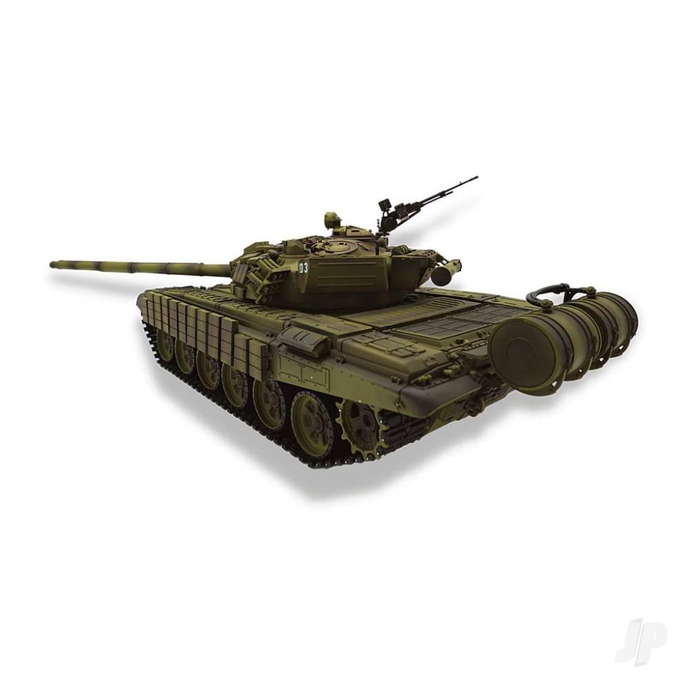 1:16 Russian T-72 with Infrared Battle System (2.4GHz + Shooter + Smoke + Sound)-6