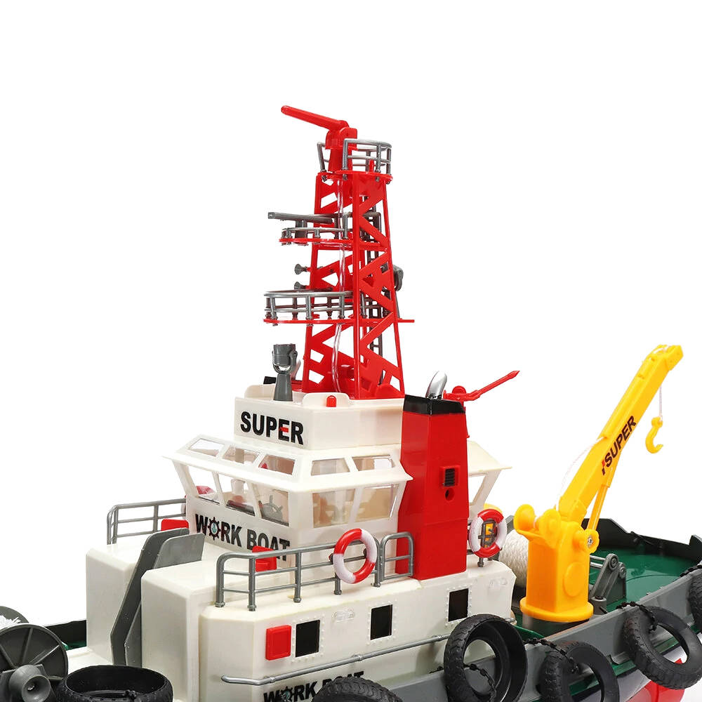 Henglong Harbour Tug (Work Boat) RTR (600mm)-6