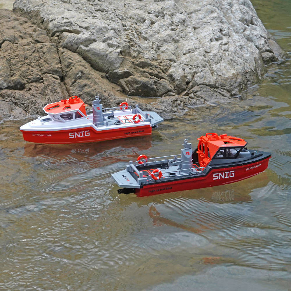 Henglong Search & Rescue Boat, RTR, Turbojet, Red / Black (320mm)-5