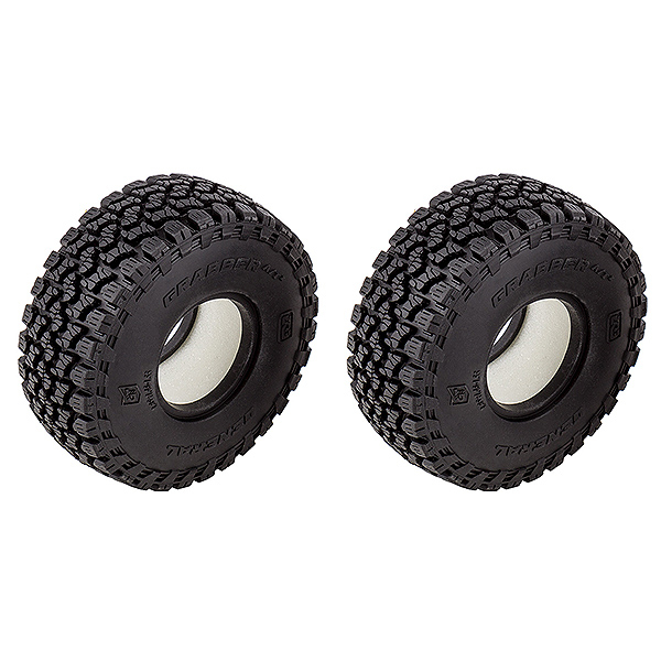 Element Rc General Grabber A/t X Tyres, 1.55 In, 3.85 In Dia