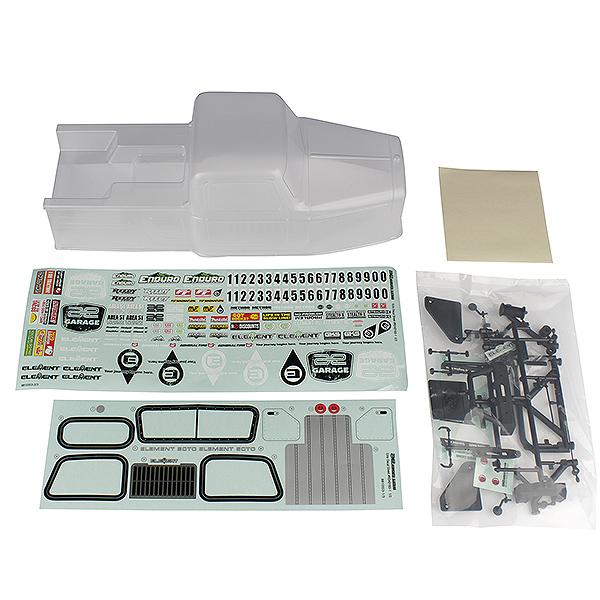 Element Rc Enduro Ecto Body Set - Clear