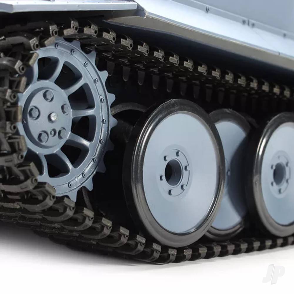 1:16 German Tiger I with Infrared Battle System (2.4Ghz + Shooter + Smoke + Sound)-6