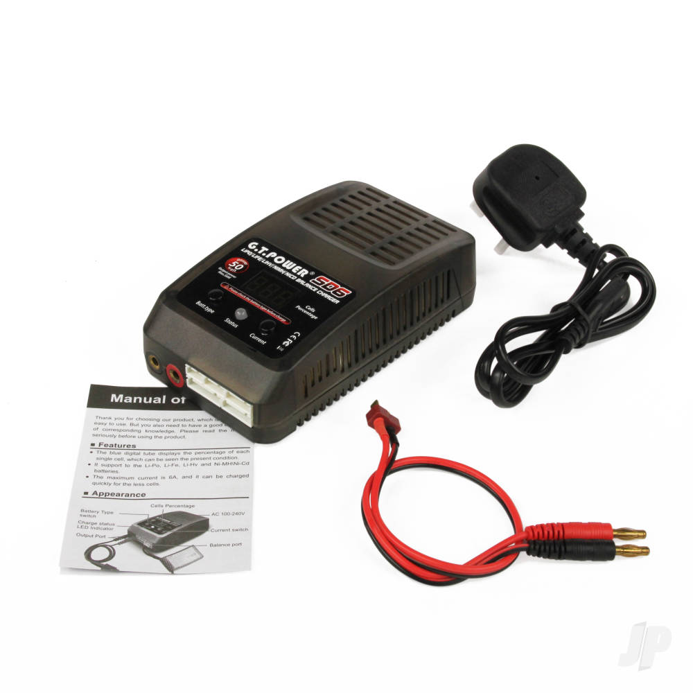 GT Power SD6 50W AC 6A Charger (UK)-2