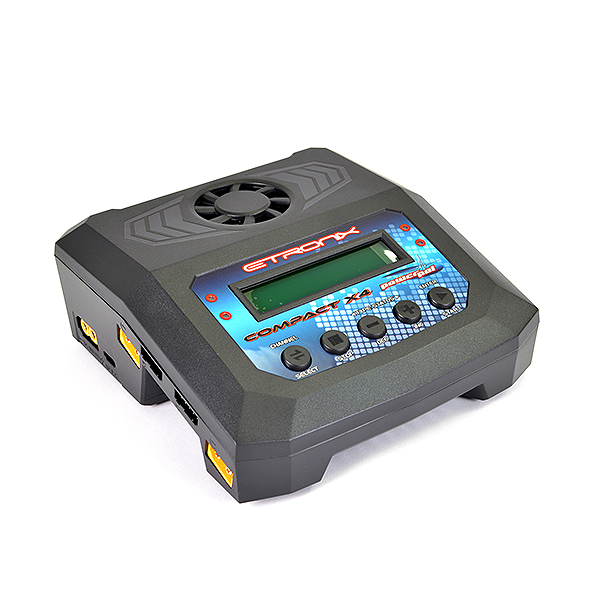 Etronix Powerpal Compact X4 Ac/dc Charger (european Plug)