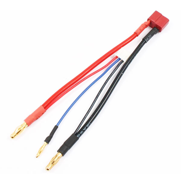 Etronix Balancer Adaptor For Lipo 2s With Deans/4mm/2mm Connector