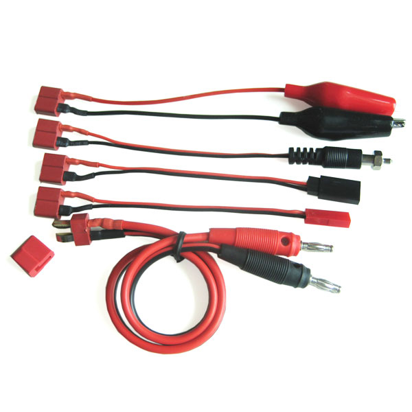 Etronix Multifunctional Charging Cable Deans To Jst/croc/futaba/glow