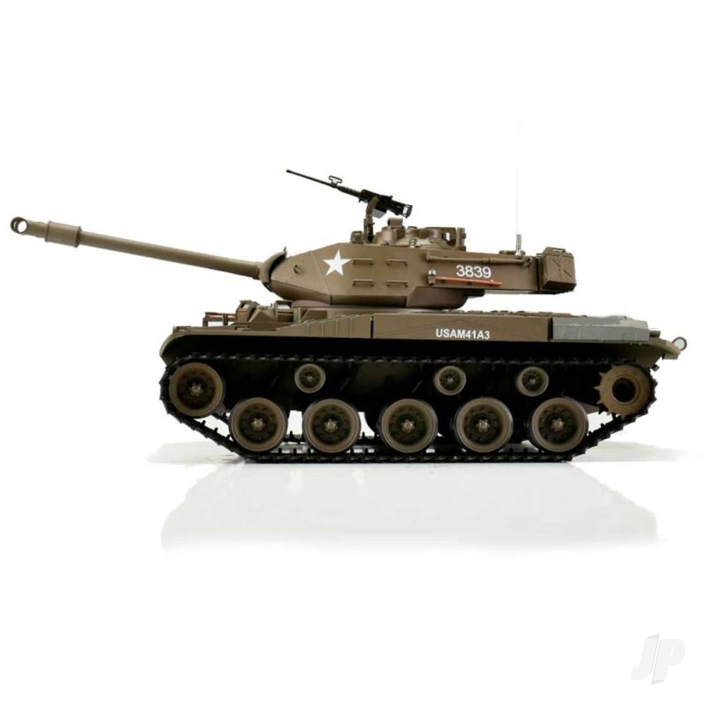 1:16 US M41A3 Walker Bulldog with Infrared Battle System (2.4GHz + Shooter + Smoke + Sound)-3