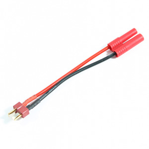 Etronix Male Deans To 4.0mm Connector W/housing Adaptor (not For Fms)