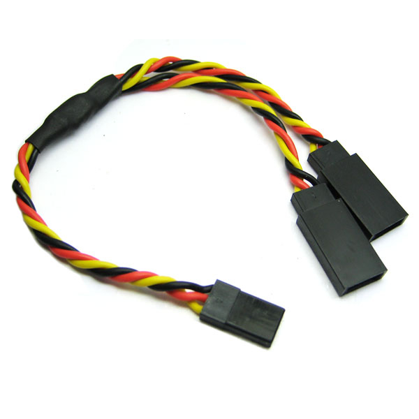 Etronix 15cm 22awg Jr Twisted Y Extension Wire