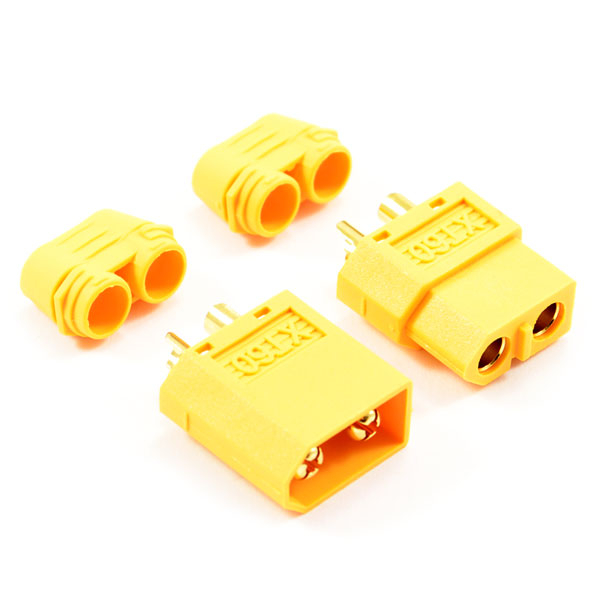 Etronix Xt-60 Connector (male/female) W/protective Sleeve