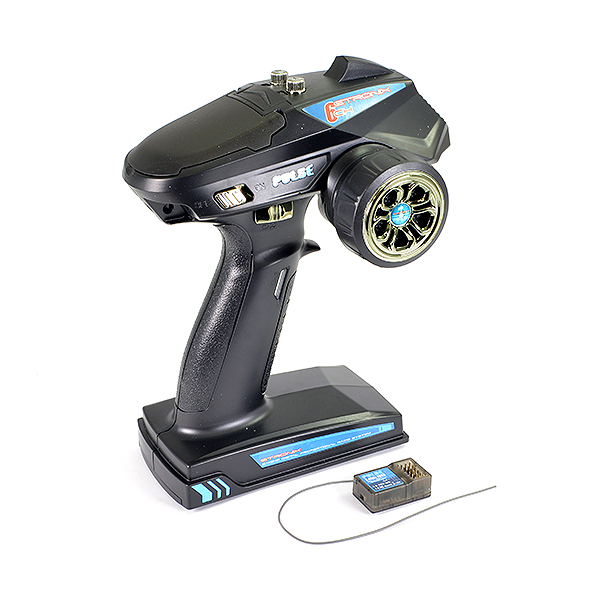 Etronix Pulse Ex6g 6ch 2.4ghz Fhss Wheel Radio System