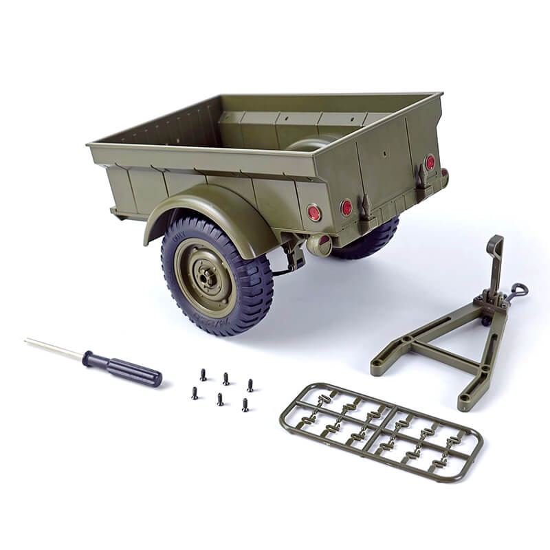 E-zee Rc Willys Jeep Trailer