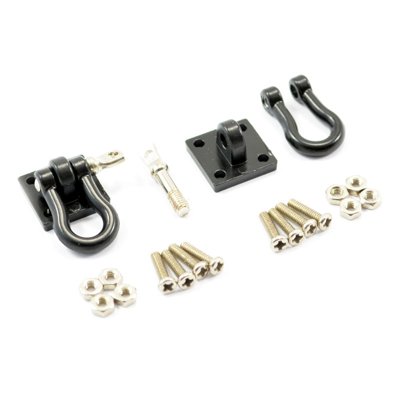 fastrax-metal-bumper-shackles-mounting-bracket-x2-m2x6mm-black