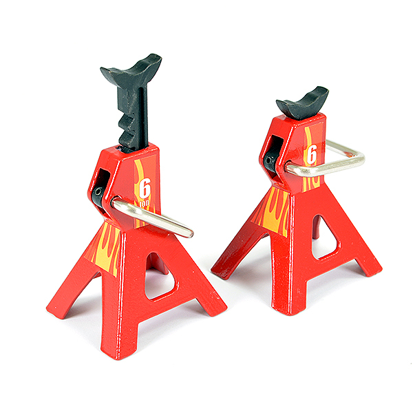 Fastrax 6-ton Adjustable Height Metal Jack Stand (2pc)