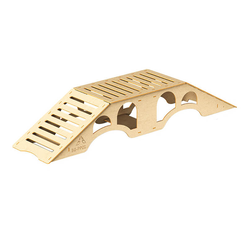 Fastrax Wood Board Climbing Ramp/tabletop 63.5x15x11.5cm