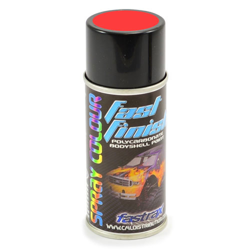 Fastrax Fast Finish Cosmic Glo Red Spray Paint 150ml
