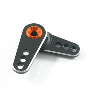 Fastrax 23t Black Aluminium 4-in-1 Servo Horn (ko/sanwa)