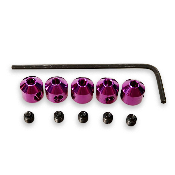 fastrax-aluminium-collets-5-purple-wscrews-wrench